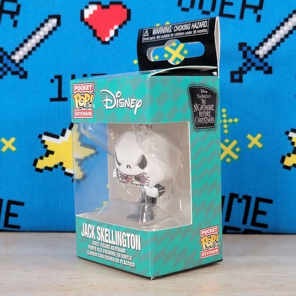Funko PoP Disney Keychain Jack Skellington 2.5" The Nightmare Before Christmas - Picture 6 of 9